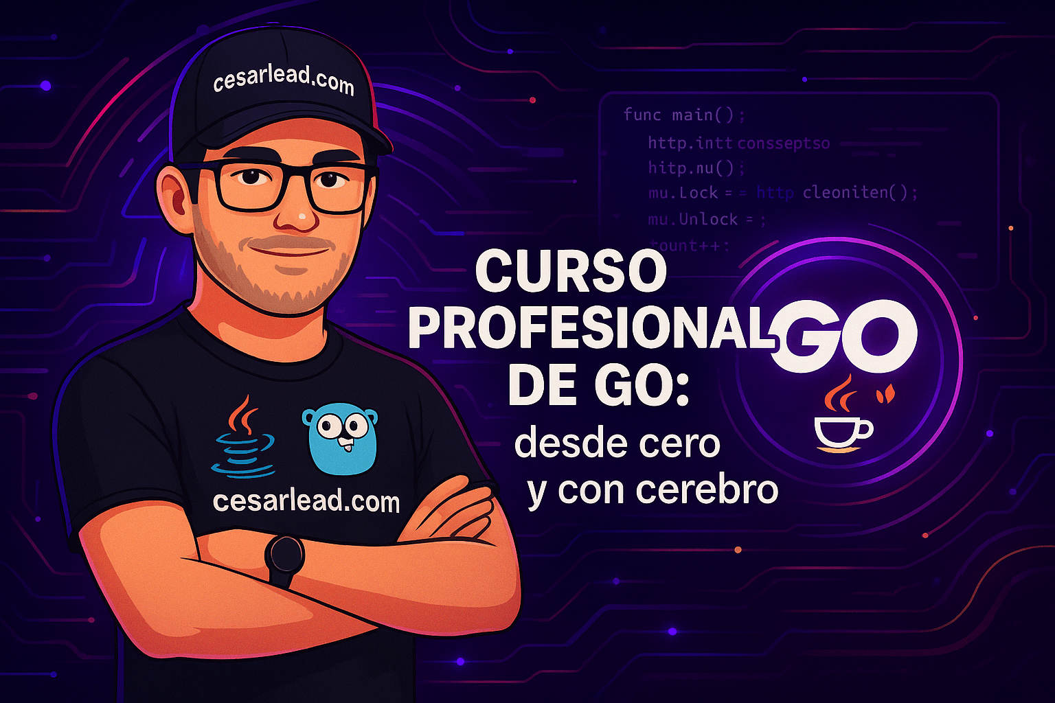 Imagen de portada para Go desde Cero, Pero Bien: Funciones y Control de Flujo