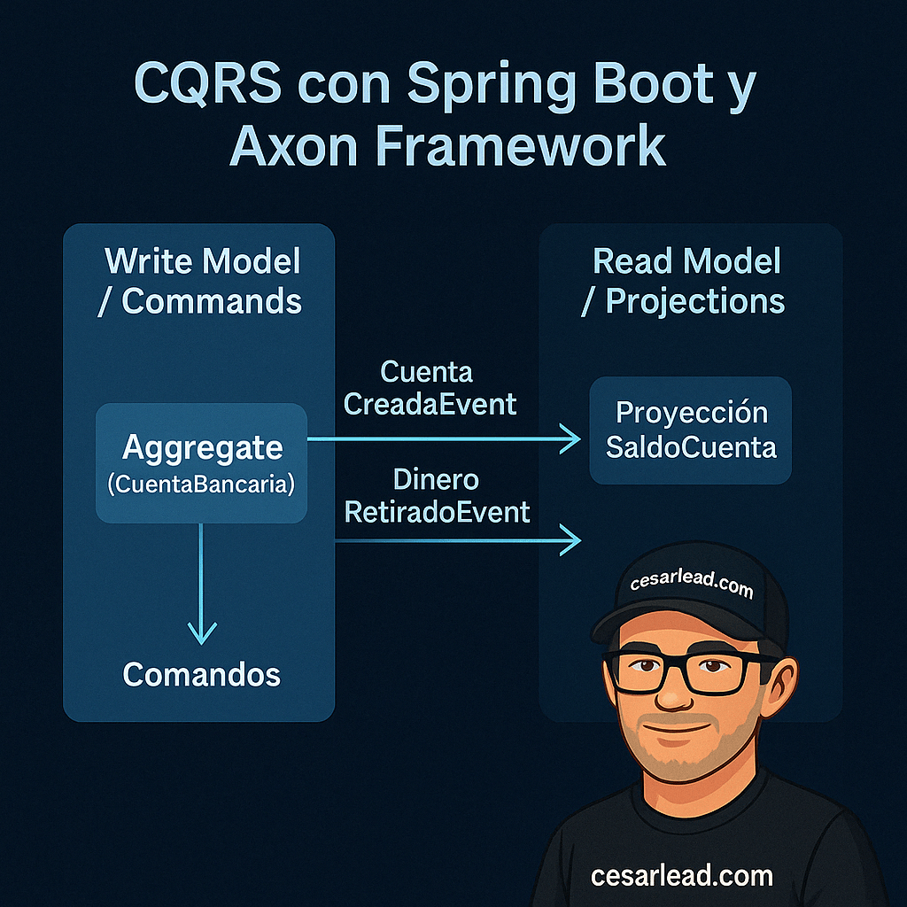 Diagrama del Patrón CQRS