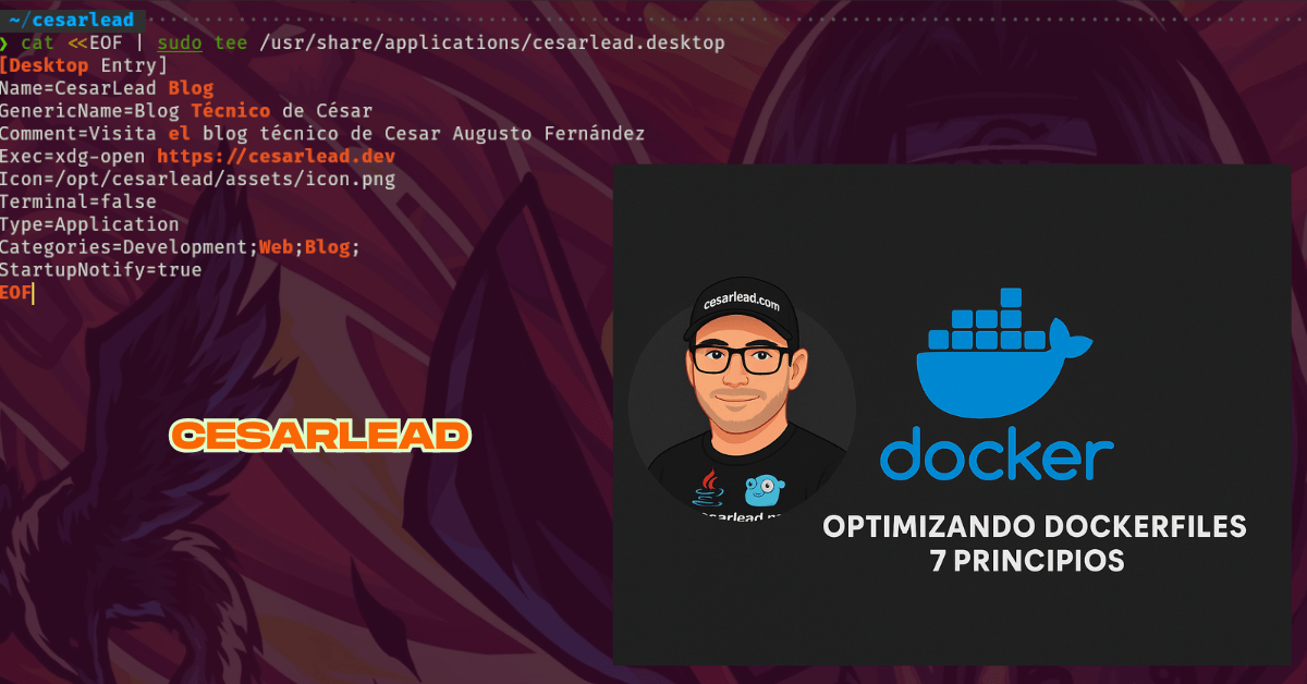 Imagen de portada para Optimizando Dockerfiles: 7 Principios para Imágenes Eficientes, Rápidas y Seguras