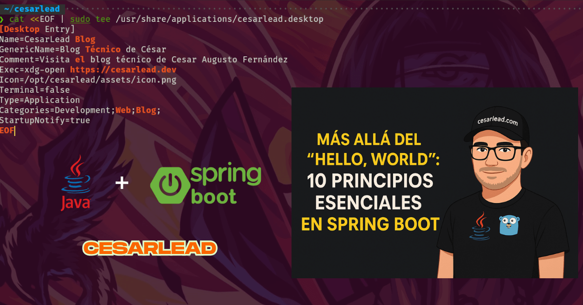 Imagen de portada para Más Allá del Hello, World: 10 Principios Esenciales en Spring Boot